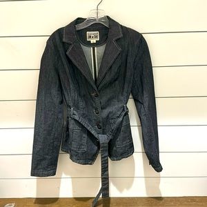Converse Jean Jacket with Tie at Waist Size Medium